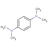 Tetramethylphenylenediamine formula graphical representation