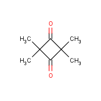 2,2,4,4-Tetramethyl-1,3-cyclobutanedione formula graphical representation