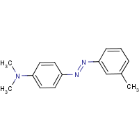 3-Methyl-4'-(dimethylamino)azobenzene formula graphical representation