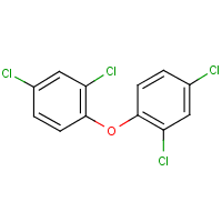 Bis(2,4-dichlorophenyl)ether formula graphical representation