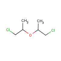 Bis(2-chloro-1-methylethyl) ether formula graphical representation