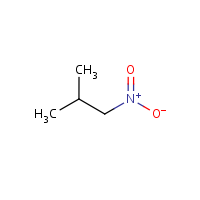2-Methyl-1-nitropropane formula graphical representation