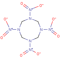 Octogen formula graphical representation