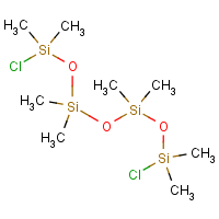 1,7-Dichlorooctamethyltetrasiloxane formula graphical representation