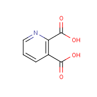 Quinolinic acid formula graphical representation