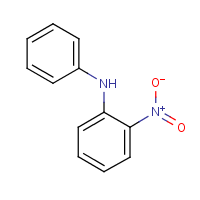 2-Nitrodiphenylamine formula graphical representation