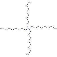 Tetraoctylammonium bromide formula graphical representation