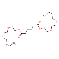Bis(2-(2-butoxyethoxy)ethyl) adipate formula graphical representation