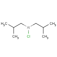 Bis(isobutyl)aluminum chloride formula graphical representation