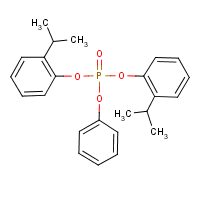 Bis(isopropylphenyl) phenyl phosphate formula graphical representation