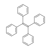 Tetraphenylethylene formula graphical representation