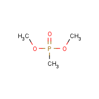 Dimethyl methylphosphonate formula graphical representation