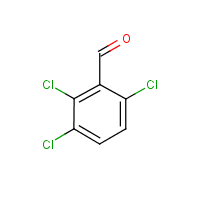 2,3,6-Trichlorobenzaldehyde formula graphical representation
