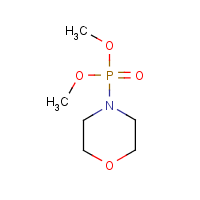 Dimethyl morpholinophosphoramidate formula graphical representation