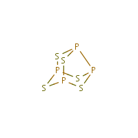 Tetraphosphorus pentasulfide formula graphical representation