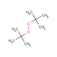 Di-tert-butyl peroxide formula graphical representation