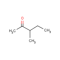 3-Methyl-2-pentanone formula graphical representation