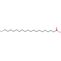 Arachidic acid formula graphical representation