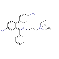 Propidium iodide formula graphical representation