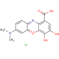 Gallocyanine formula graphical representation
