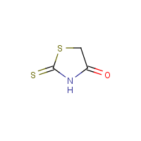 Rhodanine formula graphical representation