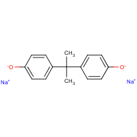 Bisphenol A disodium salt formula graphical representation