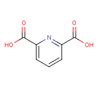 2,6-Pyridinedicarboxylic acid formula graphical representation