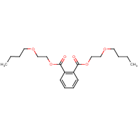 Bis(2-butoxyethyl) phthalate formula graphical representation