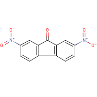 2,7-Dinitrofluorenone formula graphical representation