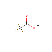 Ammonium trifluoroacetate formula graphical representation