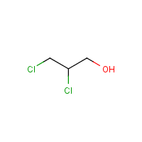 2,3-Dichloropropanol formula graphical representation