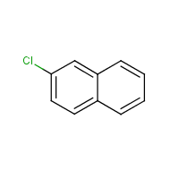 2-Chloronaphthalene formula graphical representation