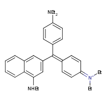 C.I. Pigment Blue 1 formula graphical representation