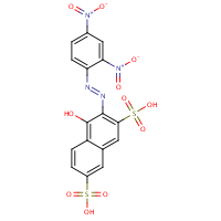 Nitrazine Yellow formula graphical representation