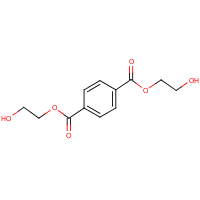 Bis(2-hydroxyethyl) terephthalate formula graphical representation