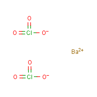 Barium chlorate formula graphical representation