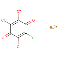 Barium chloroanilinate formula graphical representation