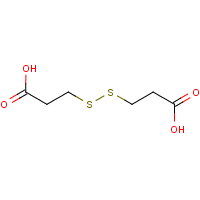 3,3'-Dithiodipropionic acid formula graphical representation