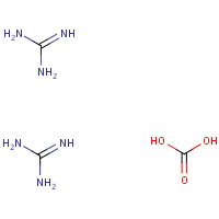 Guanidine carbonate formula graphical representation