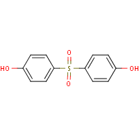 4,4'-Sulfonyldiphenol formula graphical representation