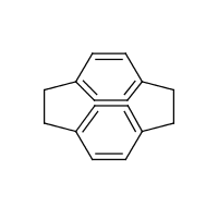 (2.2)Paracyclophane formula graphical representation
