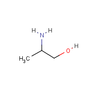 (R)-(-)-2-Amino-1-propanol formula graphical representation
