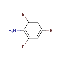 2,4,6-Tribromoaniline formula graphical representation