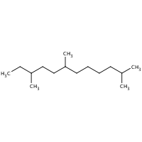Dodecane, 2,7,10-trimethyl- formula graphical representation
