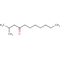 Isobutyl heptyl ketone formula graphical representation