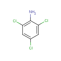 2,4,6-Trichloroaniline formula graphical representation