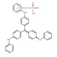 C.I. Pigment Blue 61 formula graphical representation