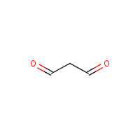 Malonaldehyde formula graphical representation