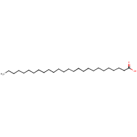 Hexacosanoic acid formula graphical representation