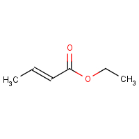 2-Butenoic acid, ethyl ester formula graphical representation